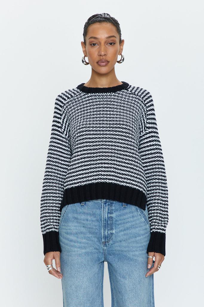 Pistola Denim Adina Every Day Sweater -  Midnight White