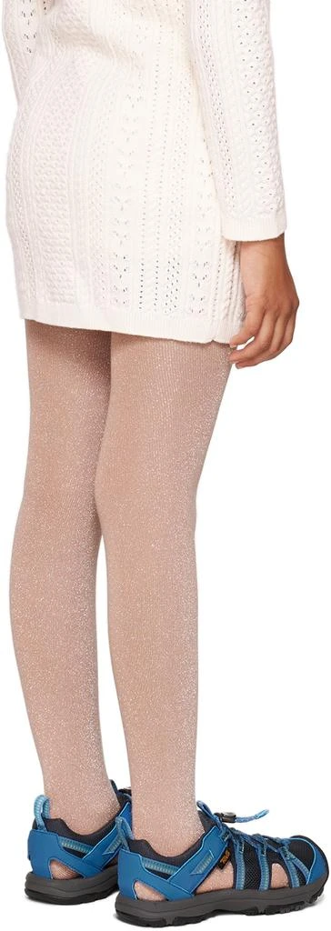 MOLO Kids Tan Glitter Tights 3