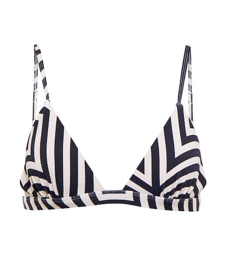 Alexandra Miro Sienna printed bikini top