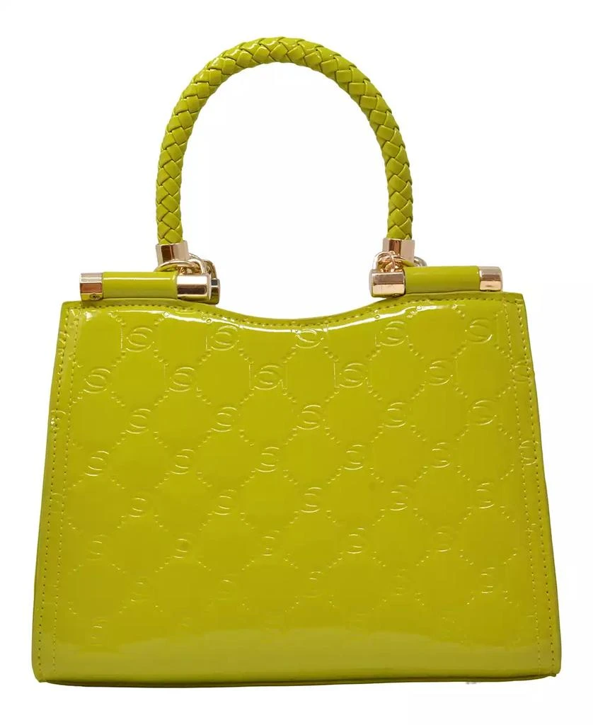 Bebe Dana Monogram Top Handle Crossbody 2