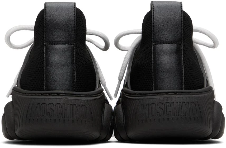 Moschino Black Teddy Sneakers 2