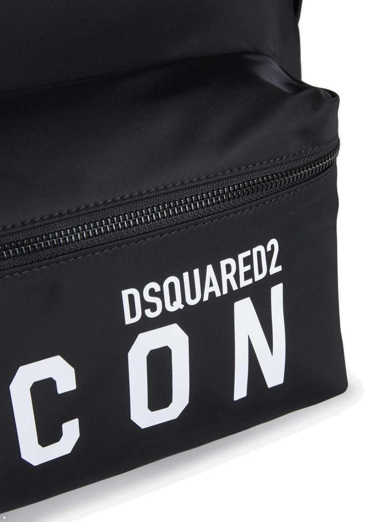 DSQUARED2 Dsquared2 Icon Logo Printed Backpack 4