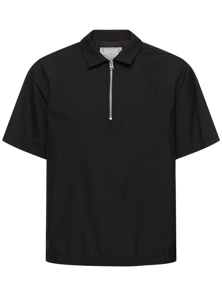 Sacai Suiting Polo Shirt