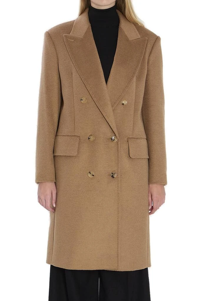 Max Mara Max Mara Cosa Double-Breasted Coat from Cettire