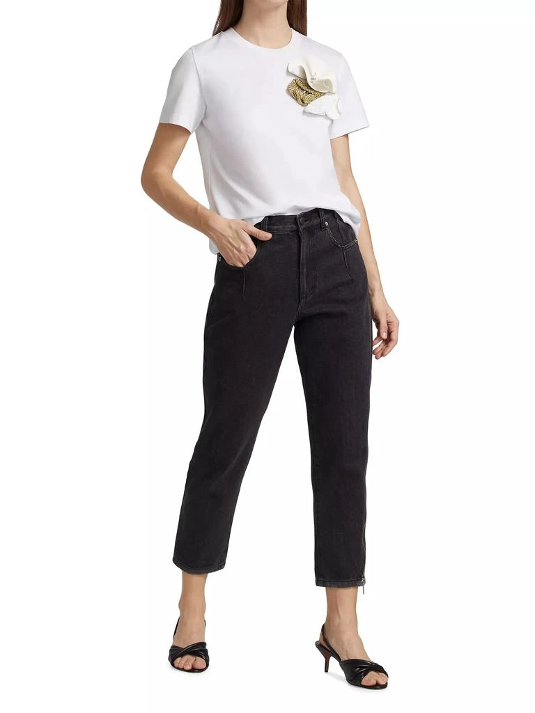 3.1 Phillip Lim High-Rise Zip Detail Jeans 2