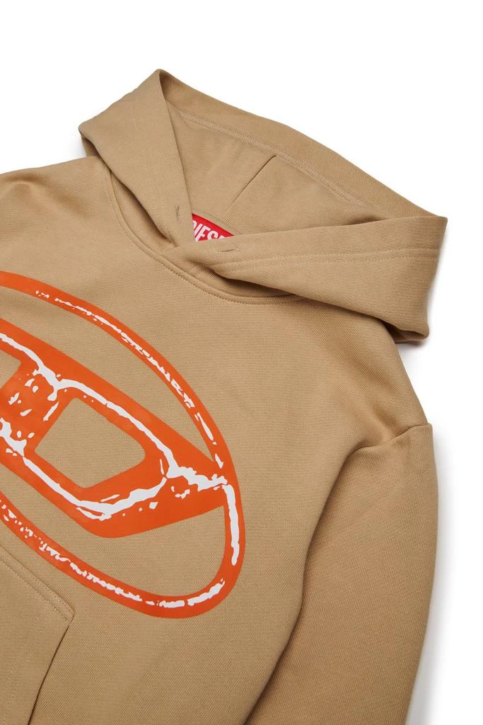 Diesel Diesel Kids Oval-D Logo Printed Hoodie 3