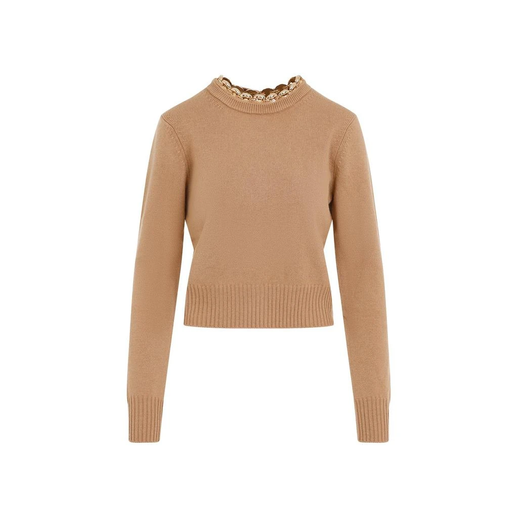 Paco Rabanne Paco Rabanne Embellished Crewneck Jumper 1