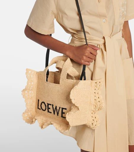 Loewe Paula's Ibiza Loewe Font Small tote bag 2