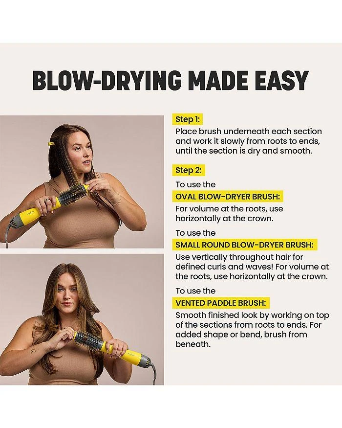 Drybar The Triple Shot Interchangeable Blow Dryer Brush 8
