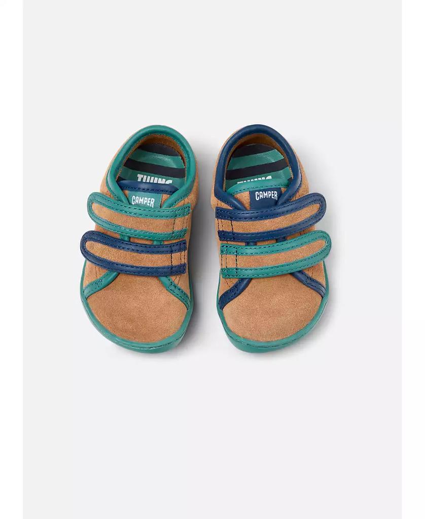 Shop Toddler Peu Cami Twins First Walker Leather Sneakers on Sale