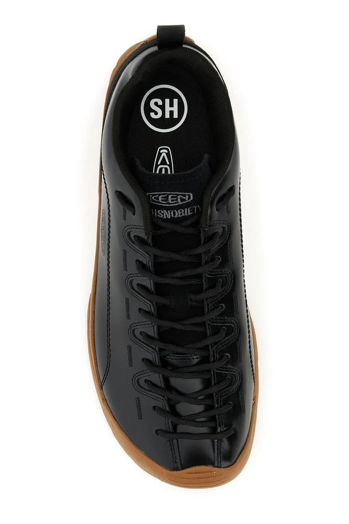 Keen Black leather and rubber Jasper sneakers 3