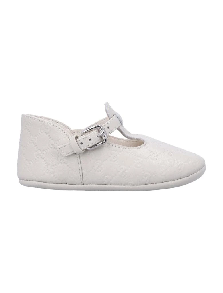 Gucci Baby Mini Gg Leather Ballet Flat 1