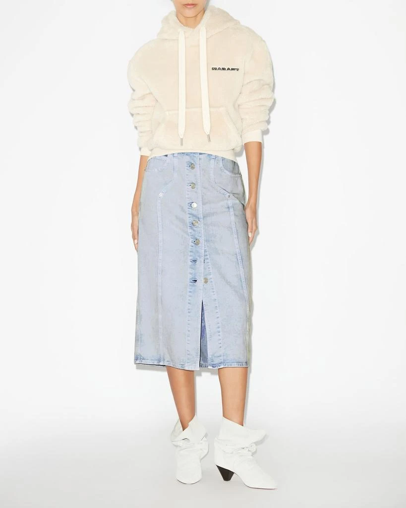 MARANT ÉTOILE MARANT ÉTOILE, VANDY SKIRT - Women - Blue - 36 1