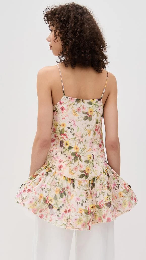 Marques Almeida Printed Chiffon Strappy Top 2