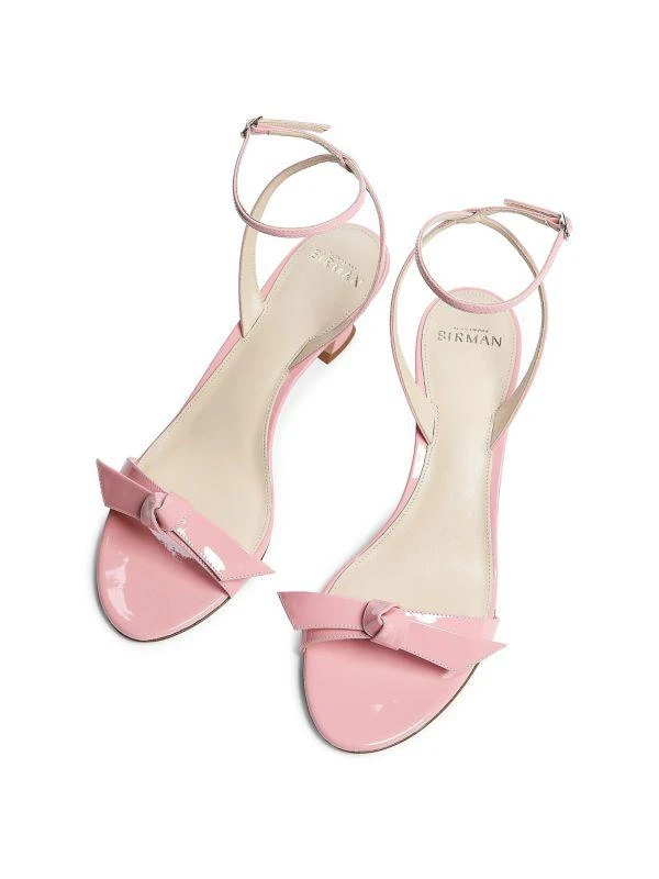 Alexandre Birman Clarita Bell 60MM Patent Leather Sandals 4