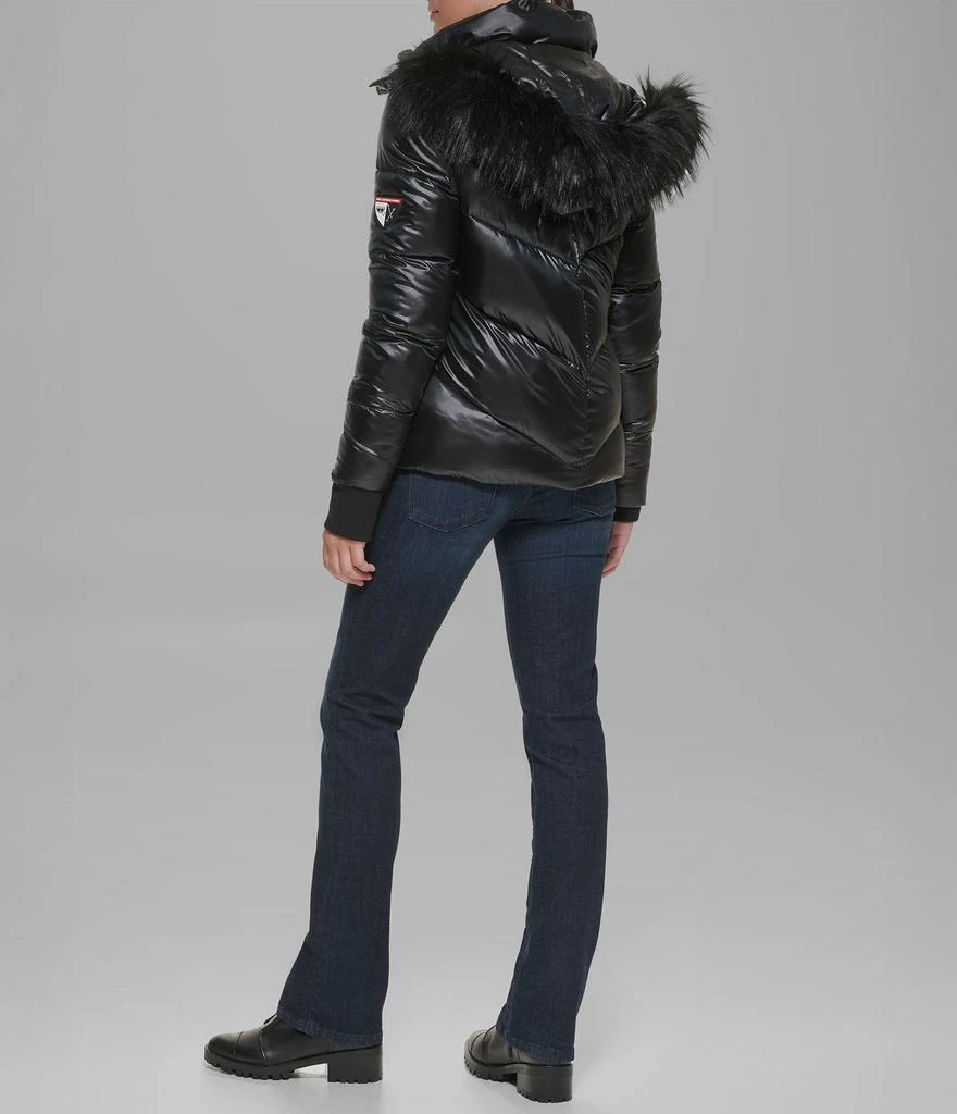 Karl Lagerfeld Paris APRES SKI SHORT CHEVRON PUFFER 3