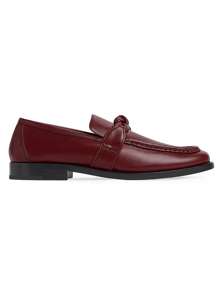 Bottega Veneta Astaire Leather Knot Loafers 1