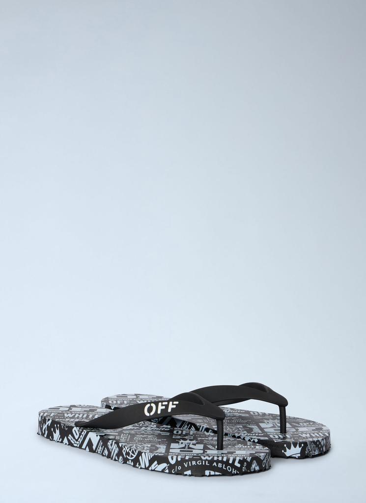 Off-White Off Stamp Flip Flops