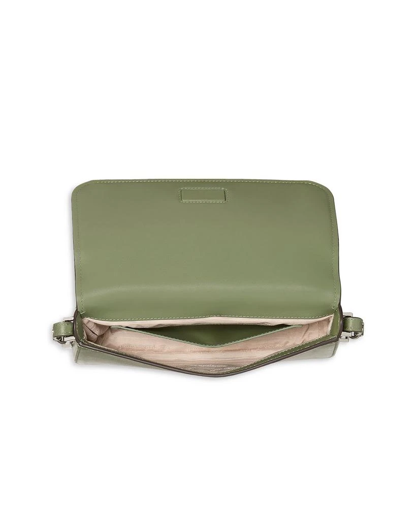 Kate Spade Liv Painterly Bouquet Embossed Leather Small East/West Shoulder Bag 2