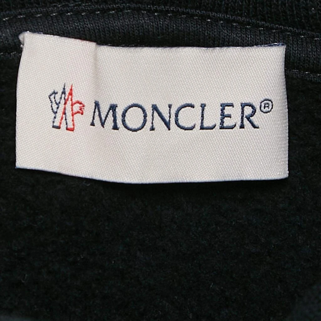 Moncler Moncler x Adidas Black Cotton Knit Puffer Trim Hoodie XS 6