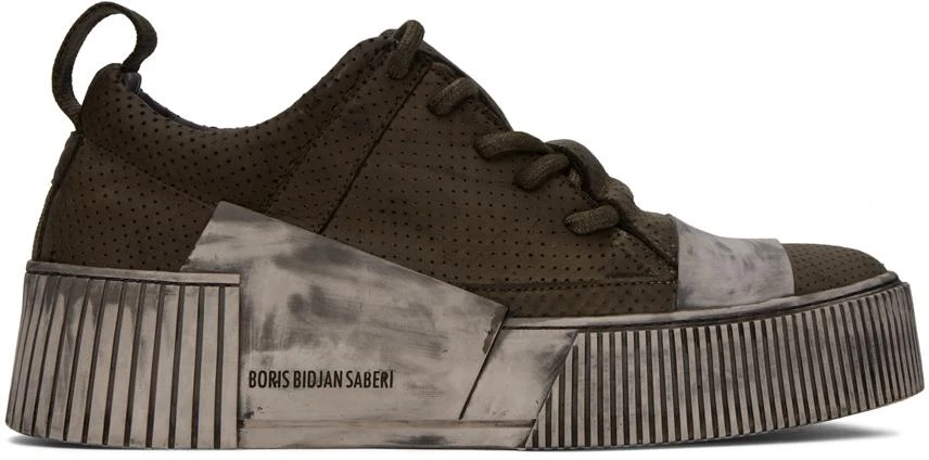 Boris Bidjan Saberi Khaki Bamba 2.1 Sneaker 1