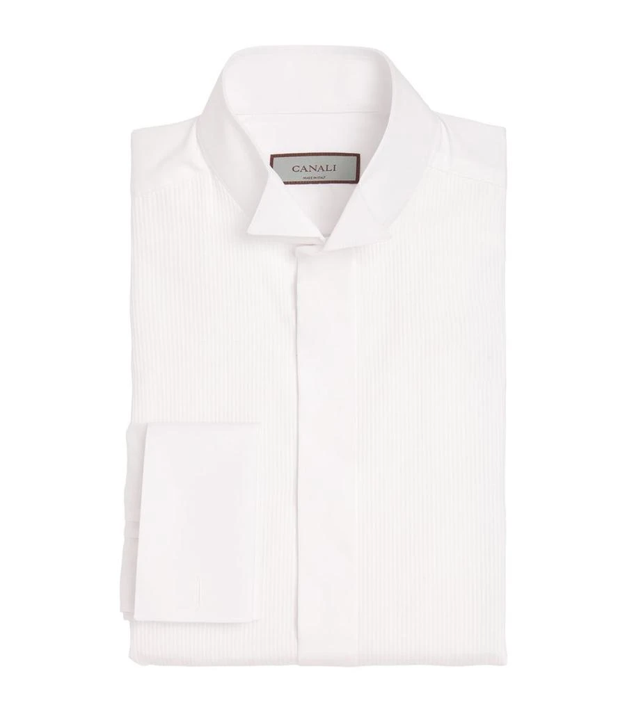 Canali Cotton Tuxedo Shirt 1