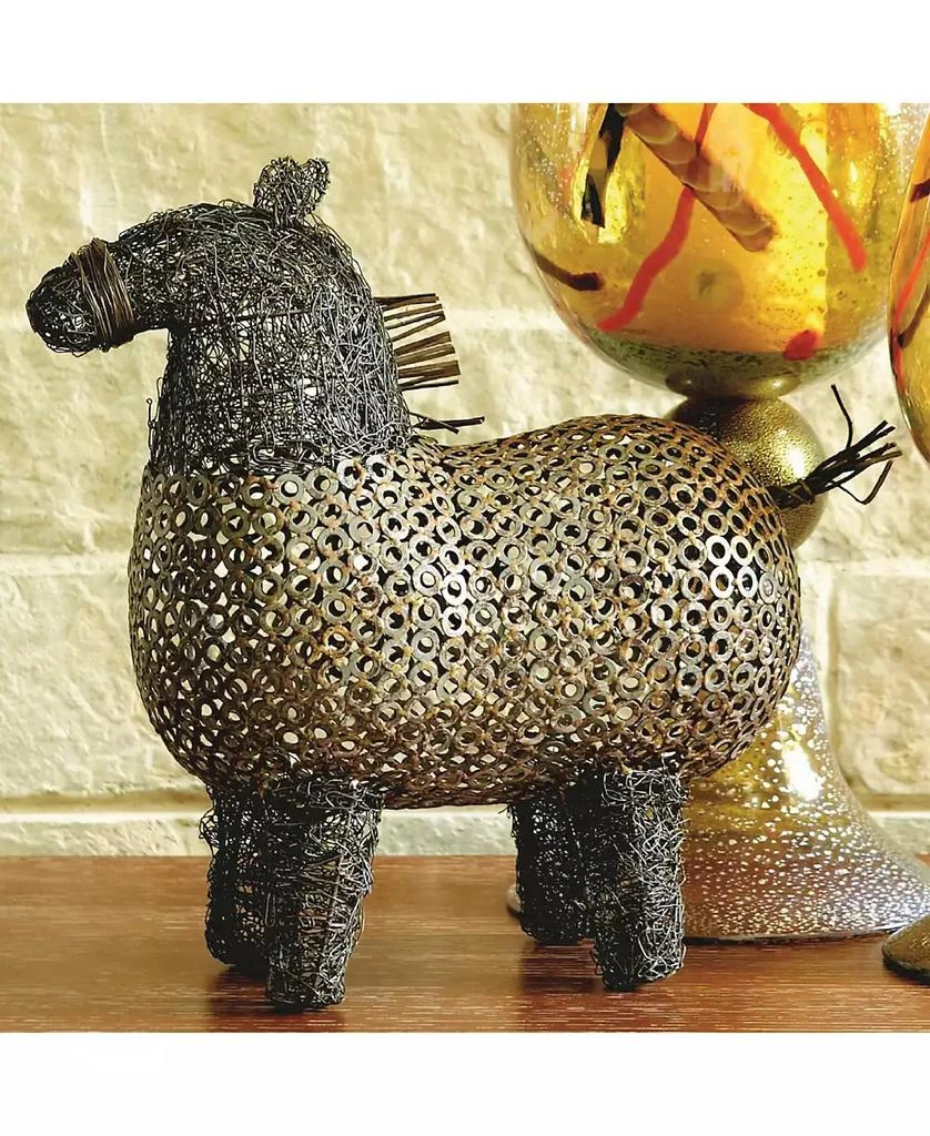 Global Views Crazy Fat Pony Sculpture 3