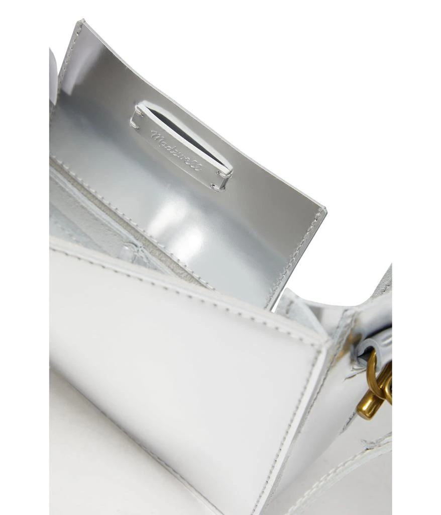 Madewell The Toggle Flap Crossbody Bag in Specchio Leather 3
