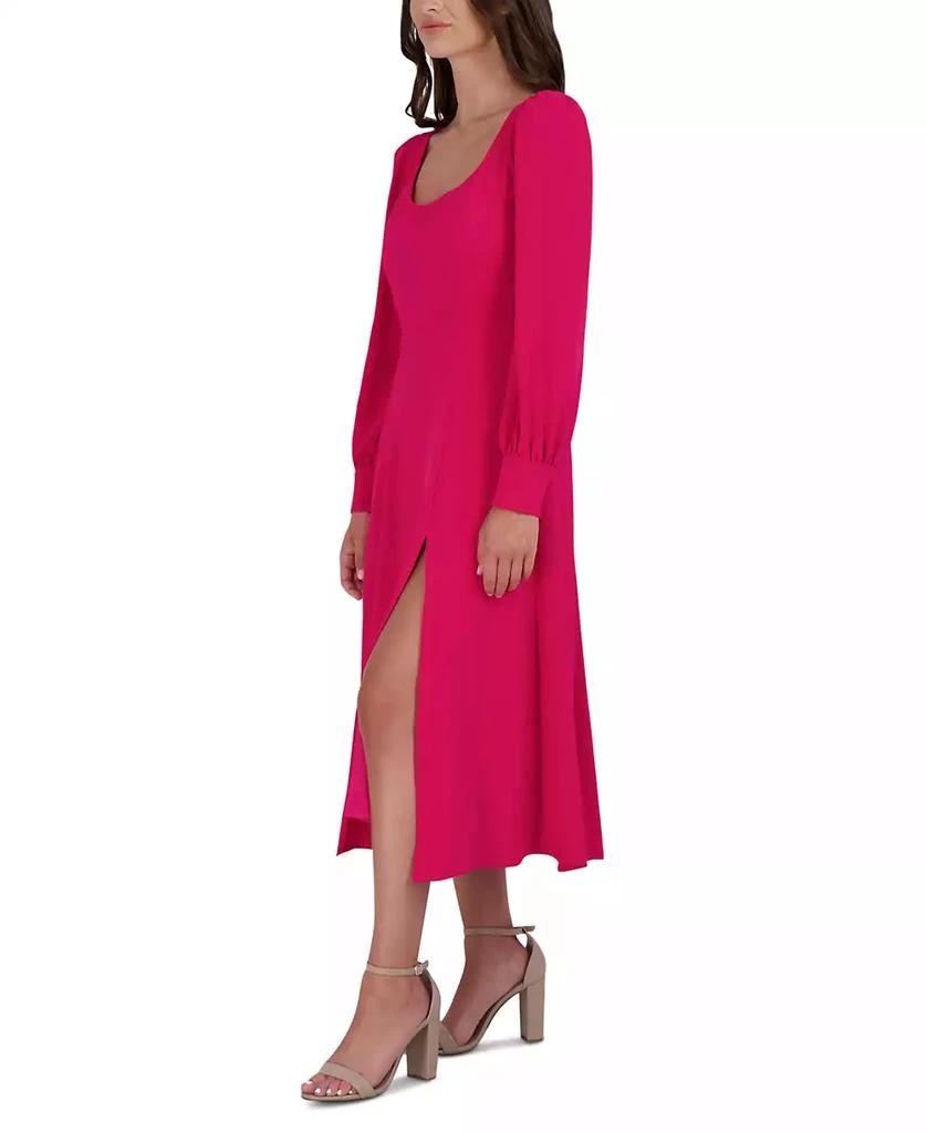 julia jordan Women's Long-Sleeve Midi Dress 4