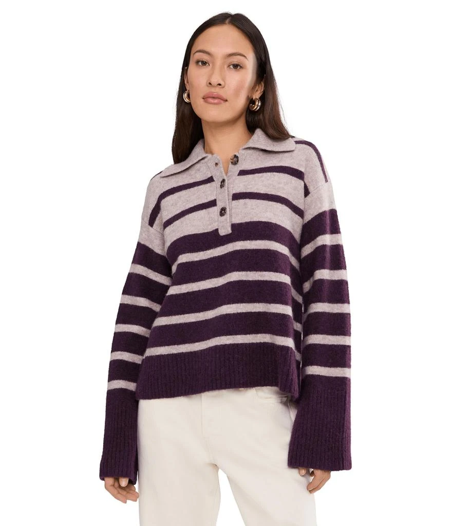Madewell Charm Gina Polo Stripe