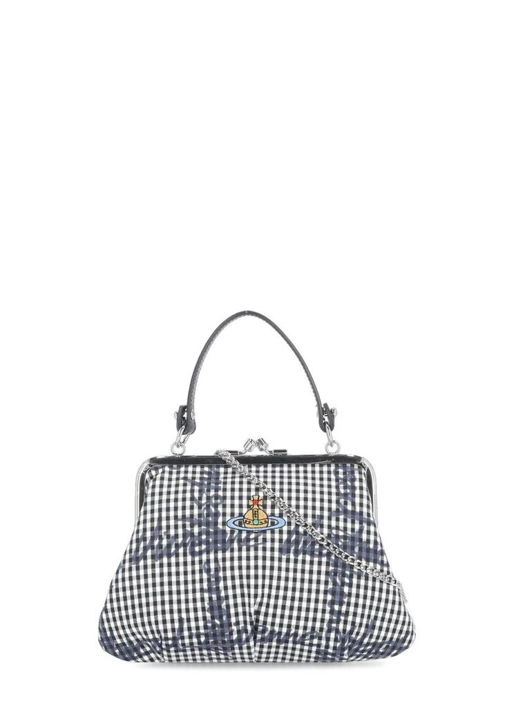 Vivienne Westwood Vivienne Westwood Logo Embroidered Tote Bag 1