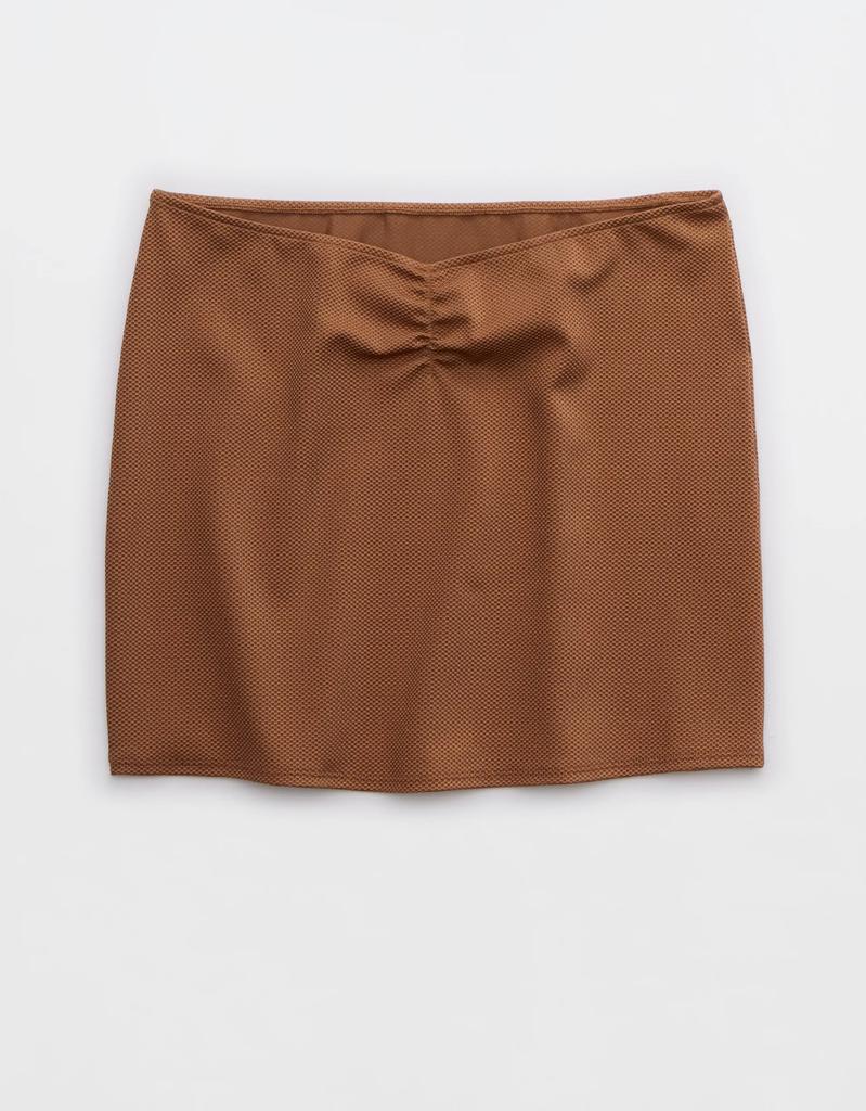 Aerie Aerie Shine Pique Swim Tube Skirt