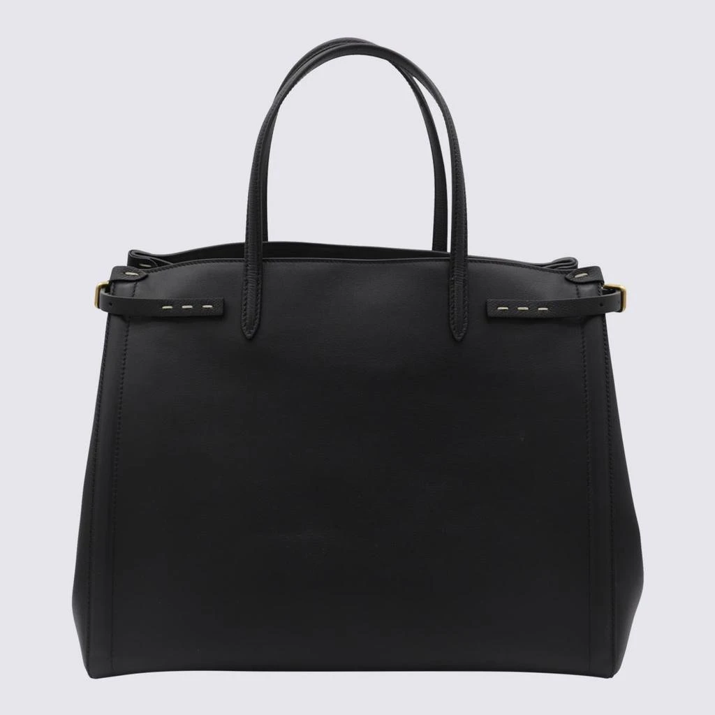 Valentino Valentino Garavani Black Leather Totes 2