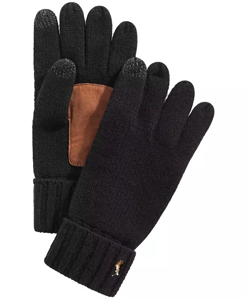 Ralph Lauren Men's Leather Patch Signature Gloves 1