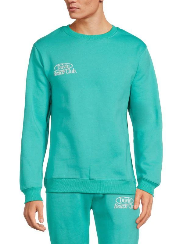 Duvin Members Only Logo Graphic Sweatshirt 1