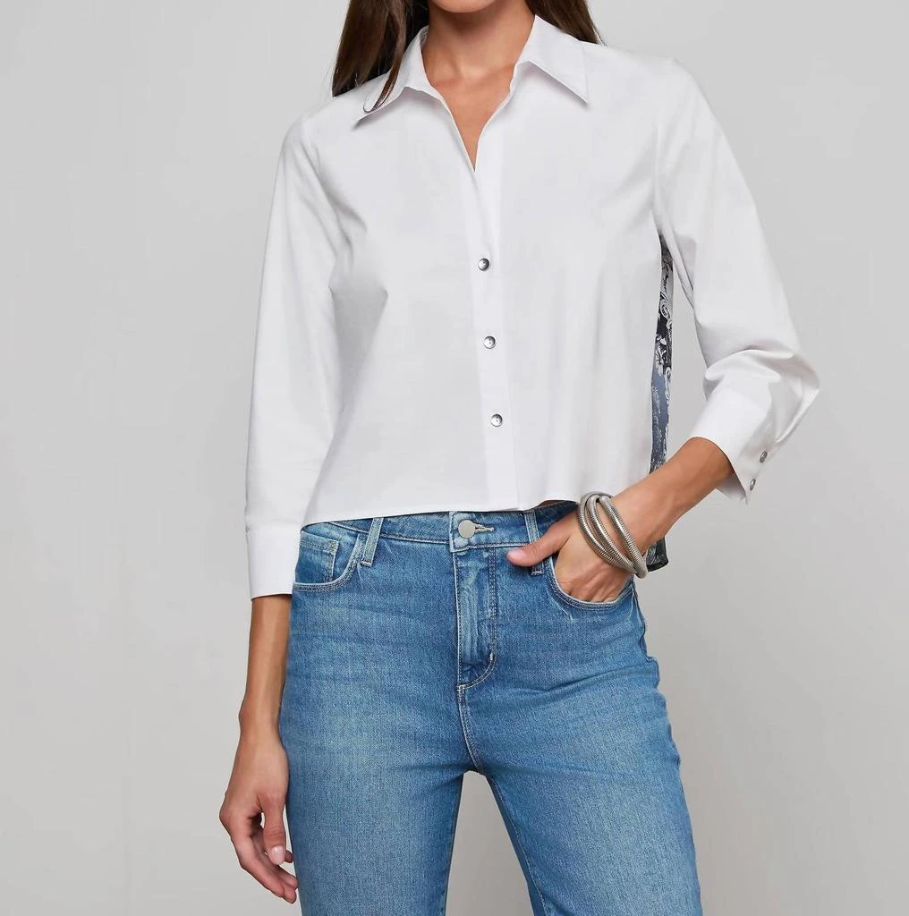 L
Agence L
Agence - Fawn Panther Print Shirt