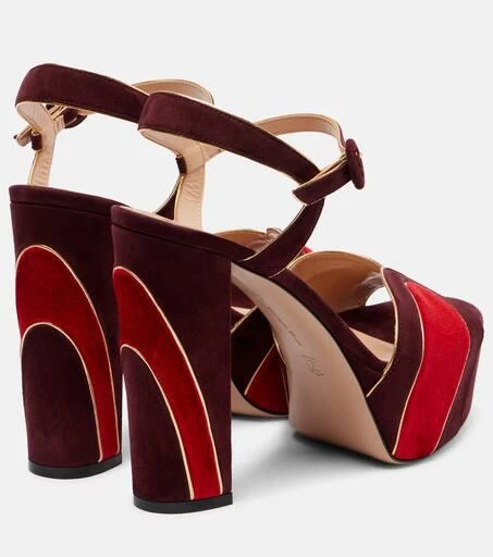 Gianvito Rossi 125 suede platform sandals 2