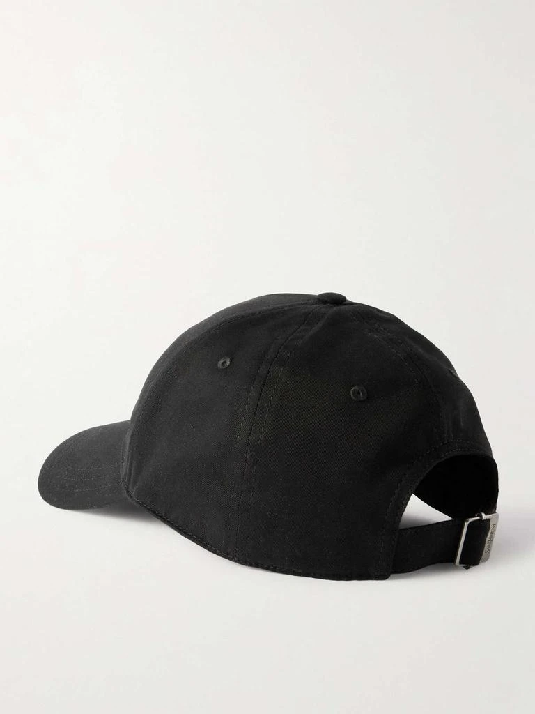 Yves Saint Laurent LOGO COTTON BASEBALL CAP 3