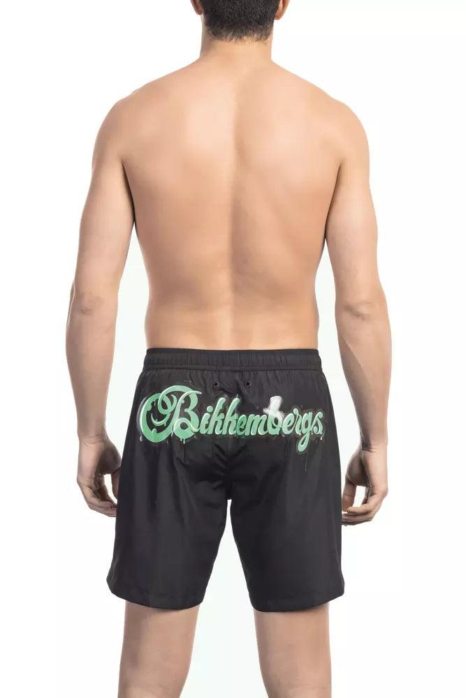 BIKKEMBERGS Polyester Men Swim Men's Short