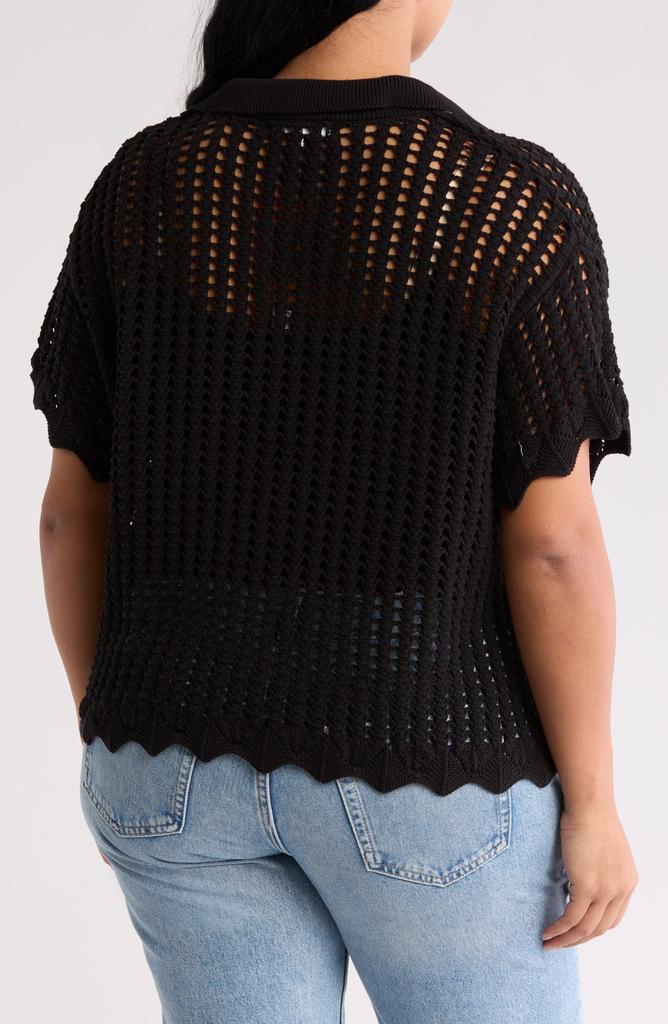 DR2 by Daniel Rainn Pointelle Knit Polo