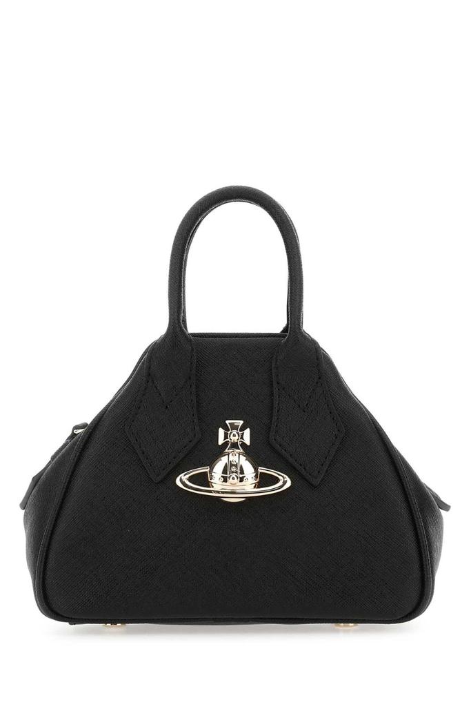Vivienne Westwood Black Belle Heart Frame Bag - Tote Bags