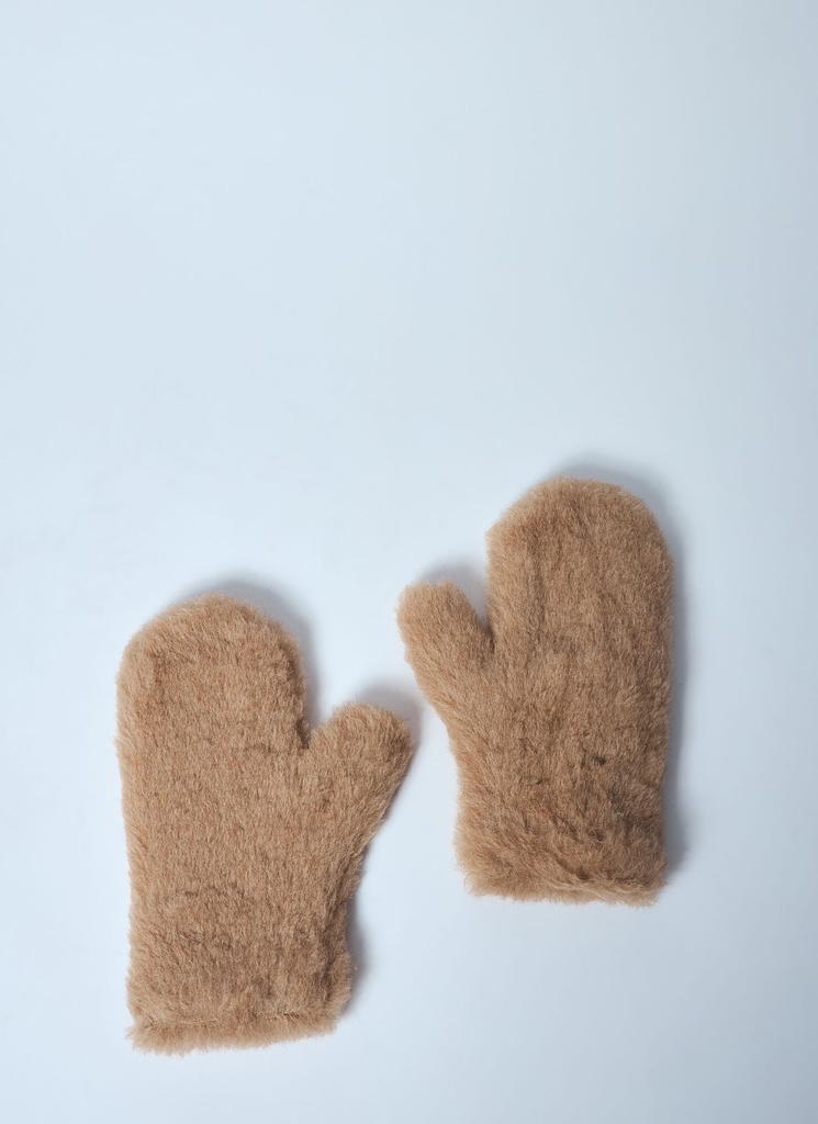 Max Mara Alaggio Cashmere Ribbed Gloves - Gloves - BeyondStyle
