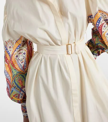 ETRO Paisley cotton poplin shirt dress 5