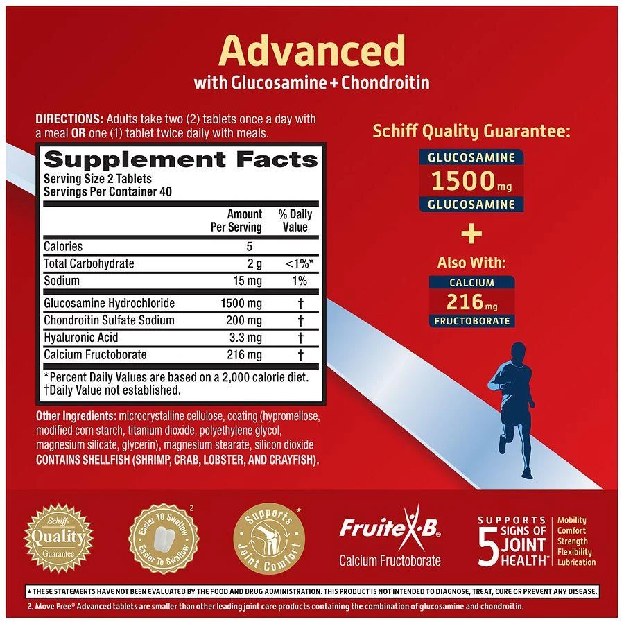 Move Free Advanced Coated Tablets 4