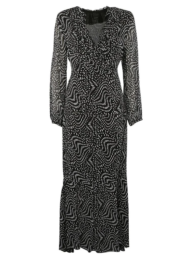 PINKO Pinko Asymmetric Polka-Dot Dress 1