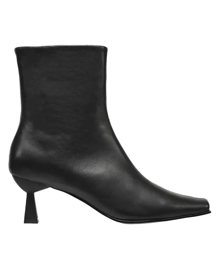 French Connection Women's Leilani Leather Square Toe Boots 2