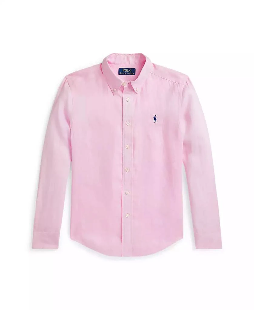 Ralph Lauren Big Boys Linen Shirt 1