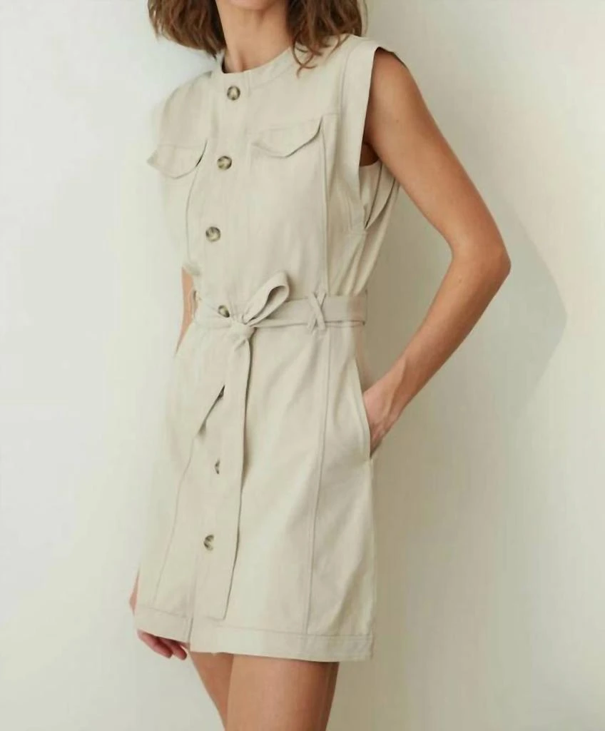 Grey State Ista Dress In Peyote 1