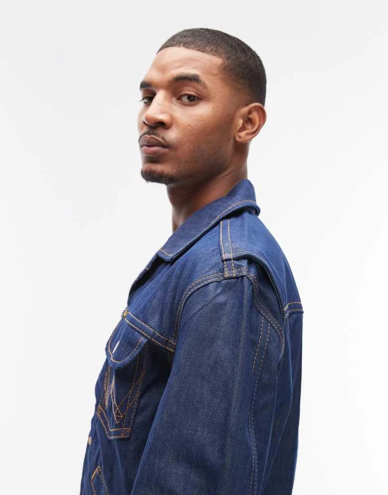 Wrangler Wrangler jacket in raw denim 4