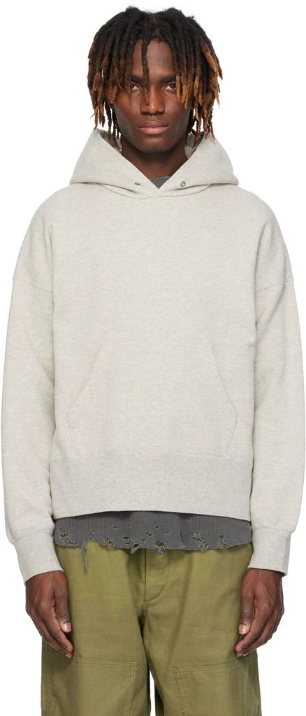 VisVim Gray Court P.O. Hoodie 1